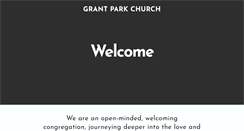 Desktop Screenshot of grantparkchurch.com